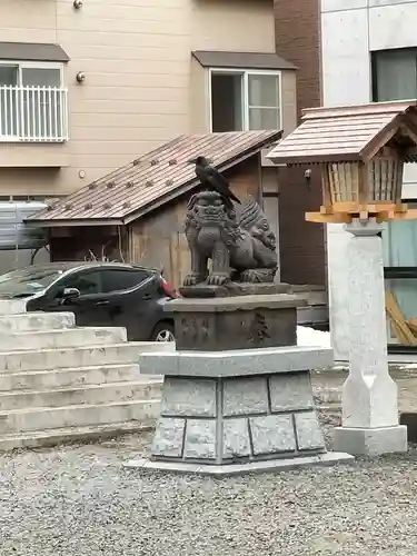 札幌諏訪神社の狛犬