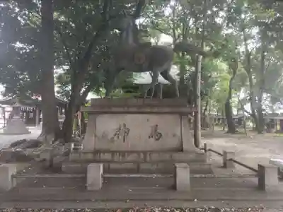 清洲山王宮　日吉神社の狛犬