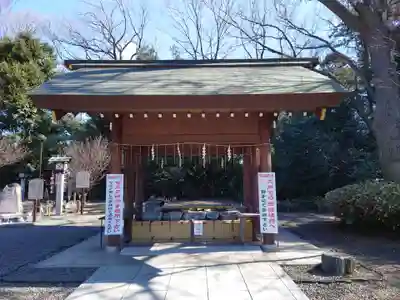 櫻木神社の手水舎