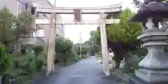 許波多神社（小幡東中鎮座）の鳥居