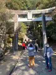 大原八幡宮の鳥居