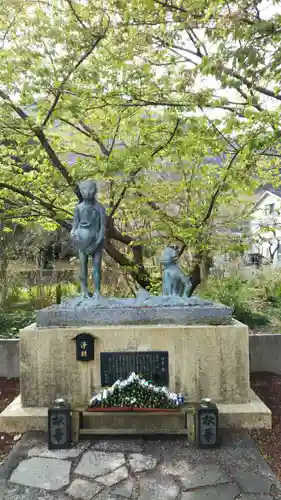 かっぱの寺 栖足寺の狛犬