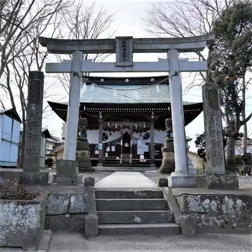 熊野福藏神社の鳥居