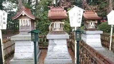 亀ケ池八幡宮の末社・摂社