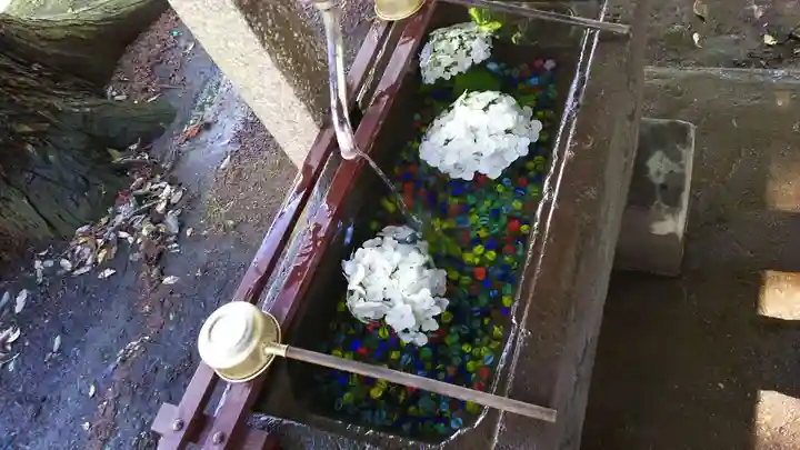 東蕗田天満社の手水舎
