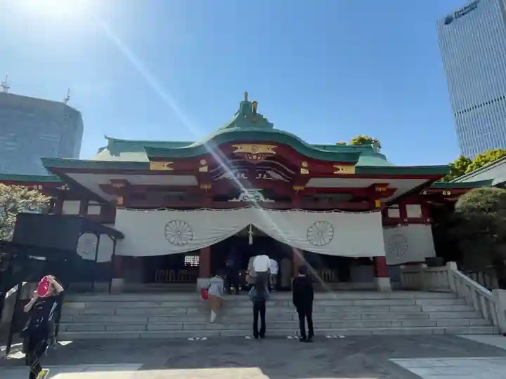 日枝神社の本殿・本堂