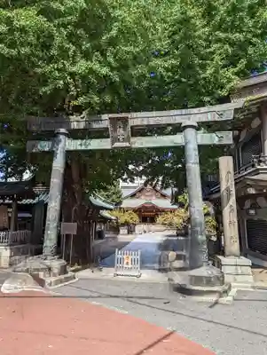 湯島天満宮の鳥居