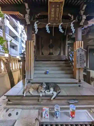 小野照崎神社の末社