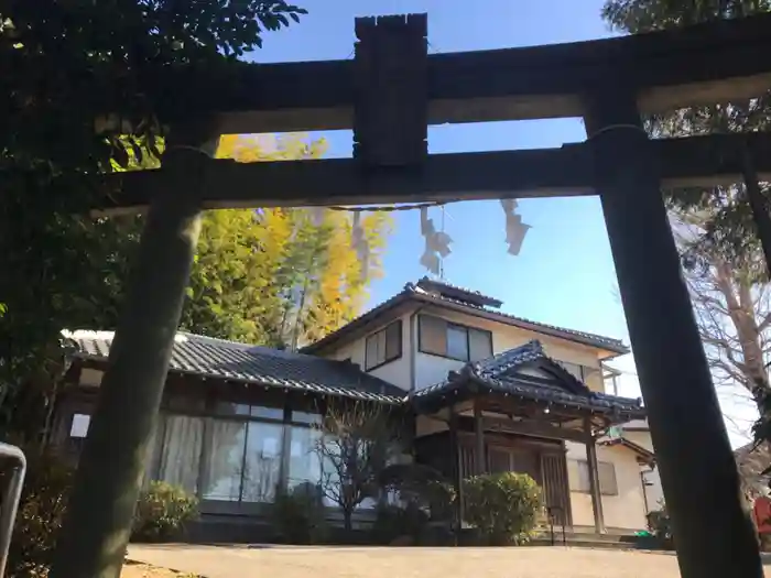 駒林神社の鳥居