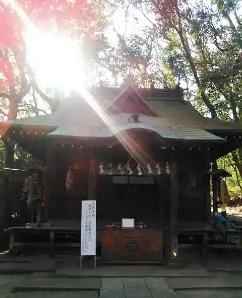 久米水天宮の本殿・本堂