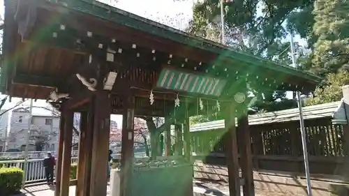 荏原神社の手水舎