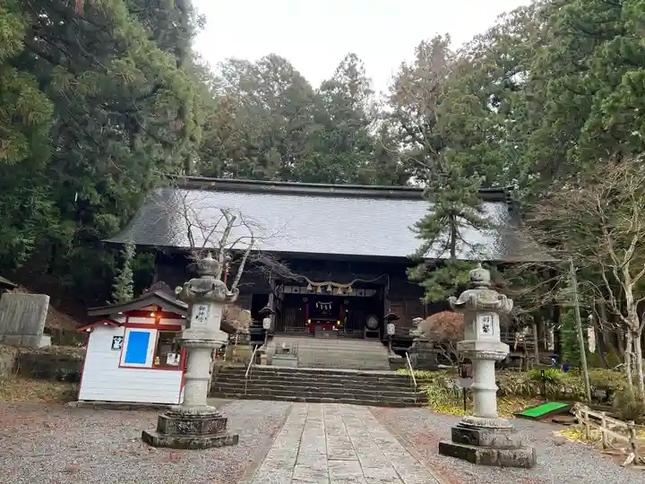 河口浅間神社の本殿・本堂