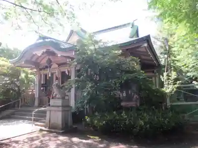 戸部杉山神社の本殿・本堂