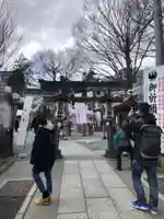 川越熊野神社の鳥居