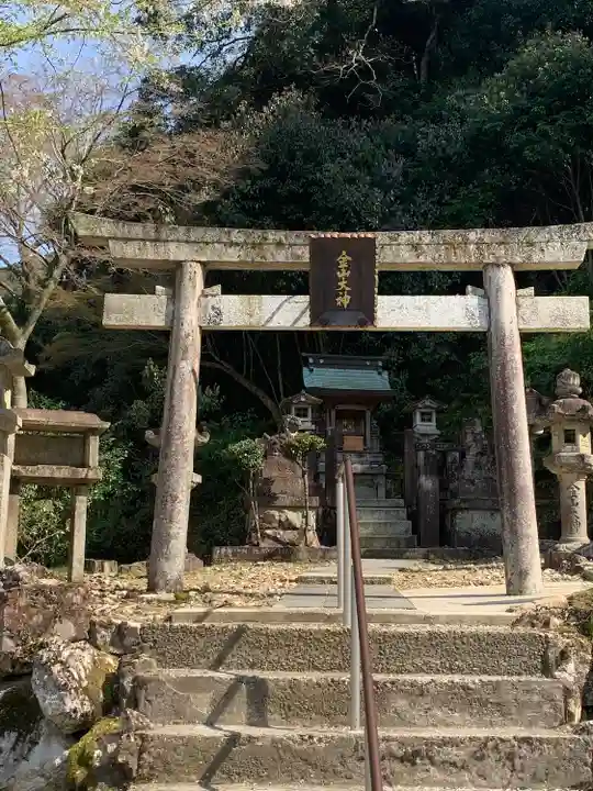 岐阜東照宮の鳥居