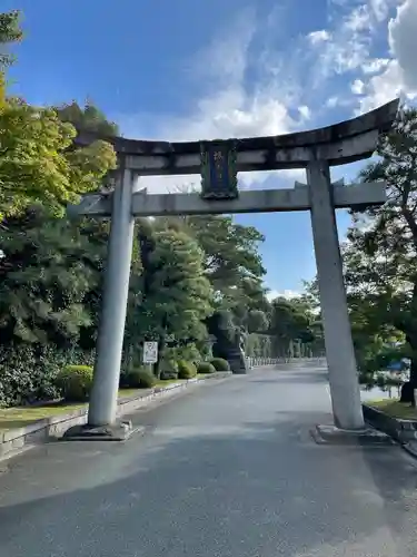 城南宮の鳥居