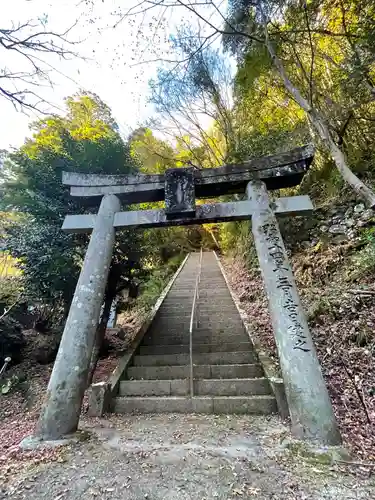 八女津媛神社の鳥居