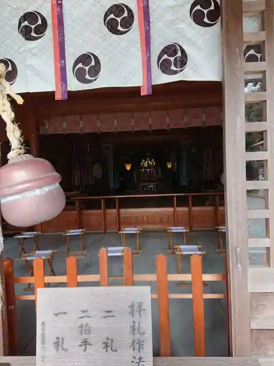 赤尾渋垂郡辺神社の本殿・本堂