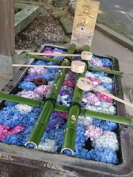 唐澤山神社の手水舎
