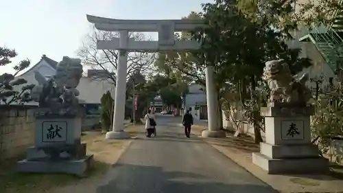 廣田八幡神社の鳥居