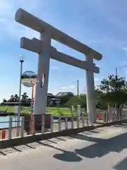 息栖神社の鳥居