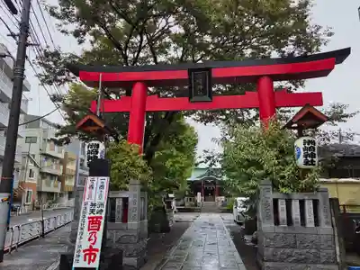 木場 洲﨑神社の鳥居
