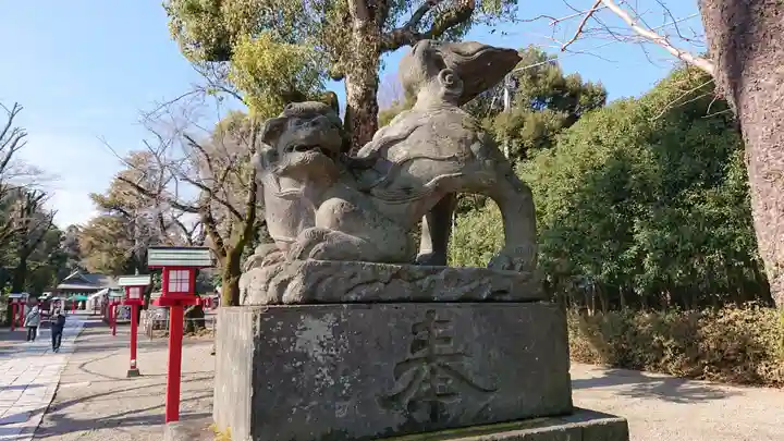鷲宮神社の狛犬
