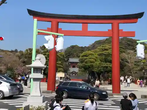 鶴岡八幡宮の鳥居