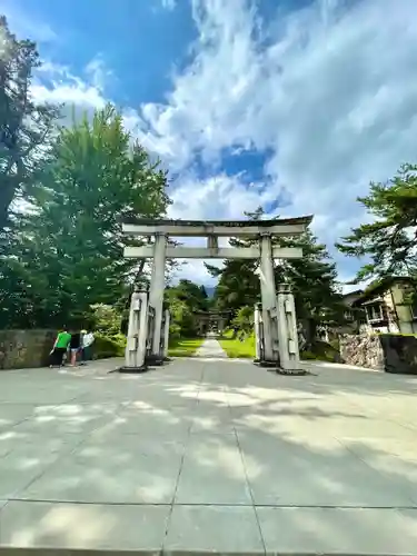 岩木山神社の鳥居