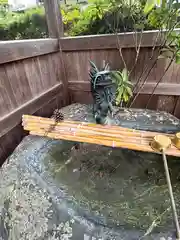 一之宮神社の手水