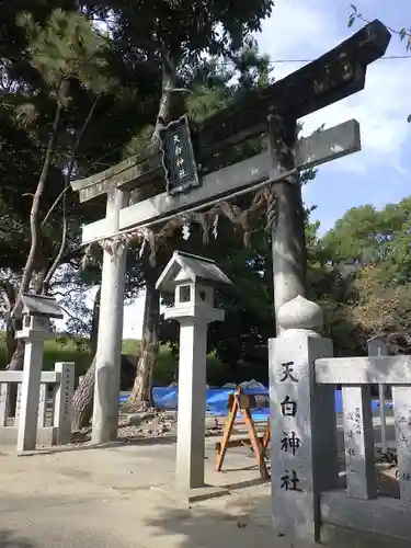 天白神社の鳥居