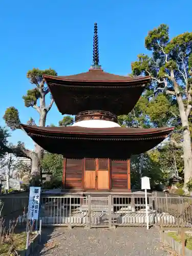 萬徳寺の塔