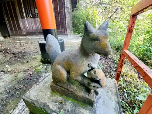 源泉神社の狛犬