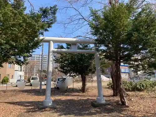 難得龍神社の鳥居