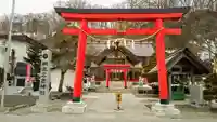 網走三吉神社の鳥居