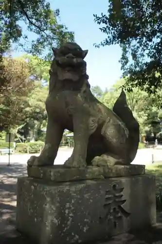 常磐神社の狛犬