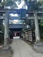 赤坂氷川神社の鳥居