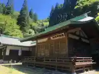 白水阿蘇神社の本殿・本堂