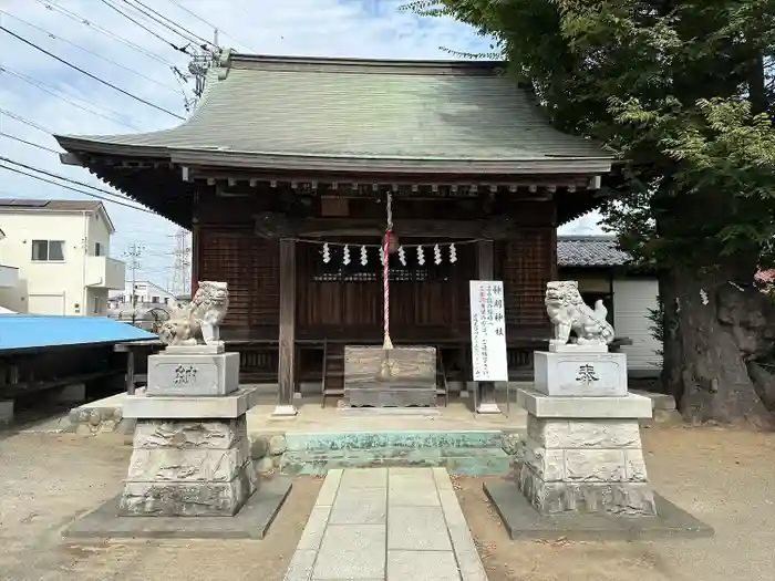 神明神社の本殿