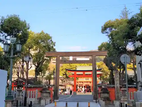 生田神社の鳥居