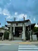 櫛田神社の鳥居