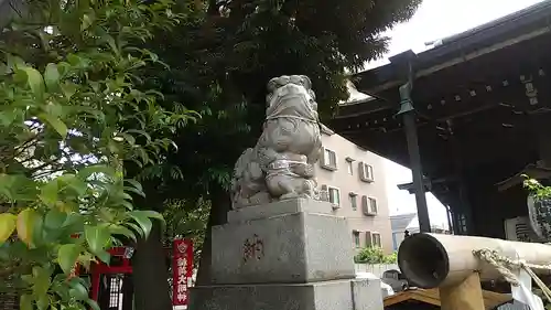 浅間神社の狛犬