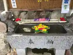 星置神社の手水