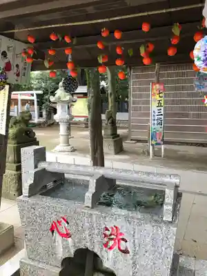 大宮・大原神社の手水舎