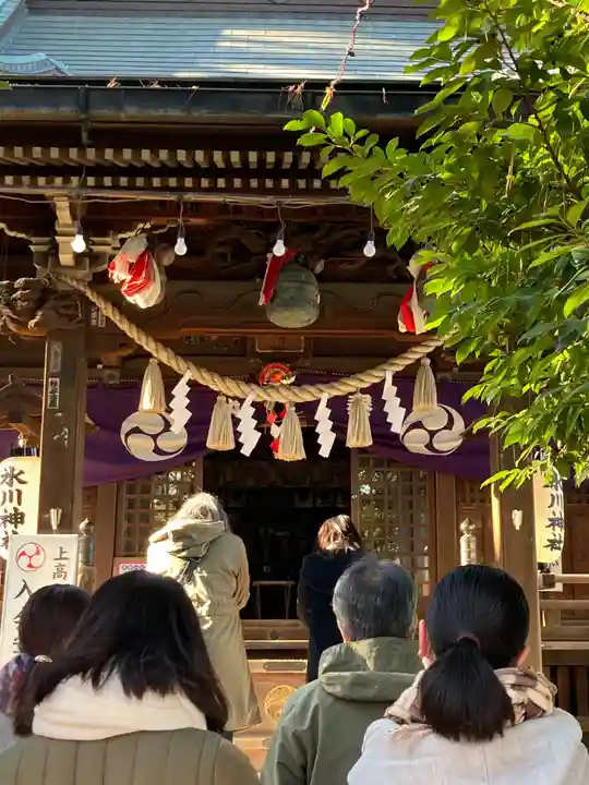 上高田氷川神社の本殿・本堂