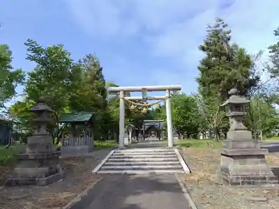 新十津川神社の鳥居
