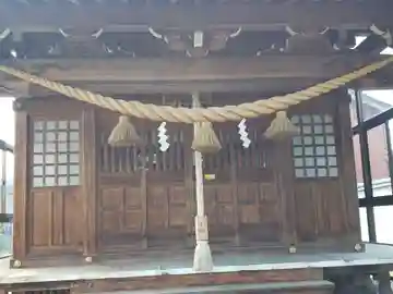 大坪神社の本殿・本堂