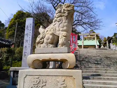 神前神社の狛犬