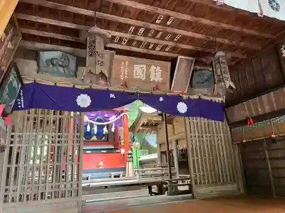 河口浅間神社の本殿・本堂