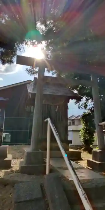 川崎神社の鳥居